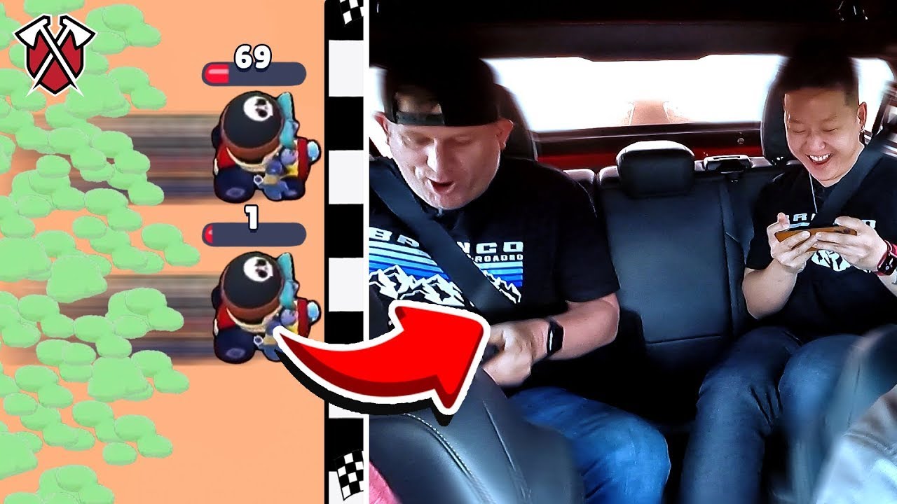 *EXTREME* Brawl Stars Challenges on a Racetrack!