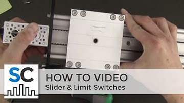 Actobotics - IGUS W1080-B Slider Kit : How to attach limit switches