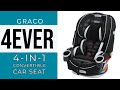 Graco 4ever all-in-one Convertible Car Seat - SETUP - INSTALL - Unboxing