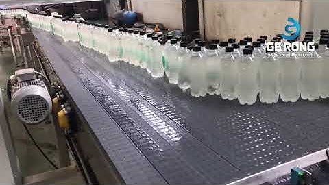 Juice bottle beverage bottle buffering sorting conveyor bottle conveyer