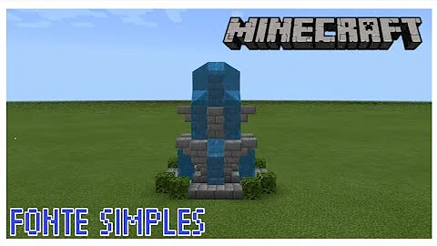 Como fazer uma fonte infinita de água no Minecraft?