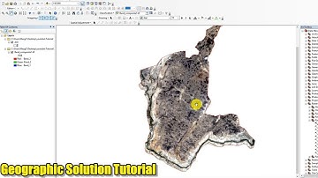 How to extract study area from satellite image in ArcMap.