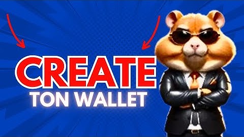 How To Create TON WALLET That Can Connect Hamster Kombat - Step By Step Guide #hamsterkombat