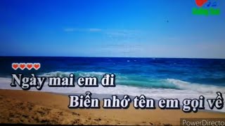 BIỂN NHỚ  karaoke có lời cùng hát cho vui.
