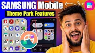 SAMSUNG Good Lock Hidden Features 🔥 [ Theme Park ] 