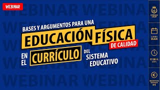 Webinar: Bases y argumentos para una EFC en el currículo del sistema educativo