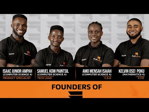 Let's meet the founders of flip Delivery KNUST Students 😍😍