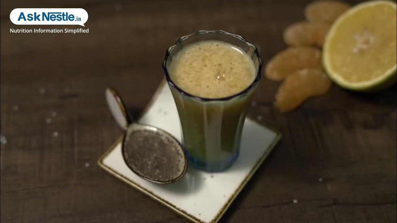 Orange Mosambi Juice Recipes Healthy Food Recipes Ask Nestlé YouTube