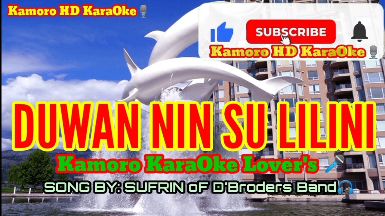 Duwanin Su Lilini/Kamoro HD KaraOke🎙️Song By; Sufrin