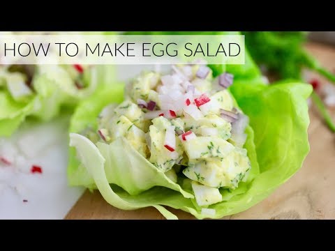 EGG SALAD RECIPE | how to make egg salad 2 easy ways