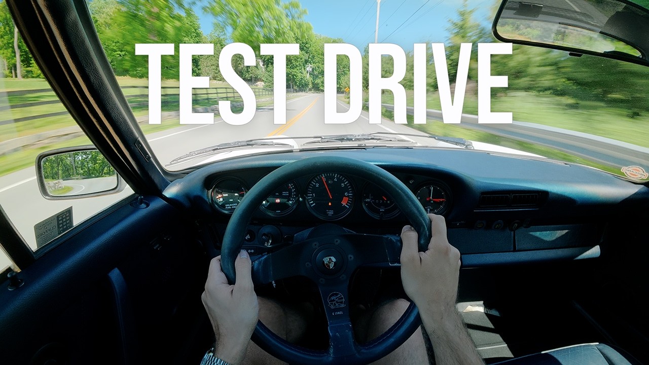 1985 Porsche 911 Carrera Coupe | POV Test Drive