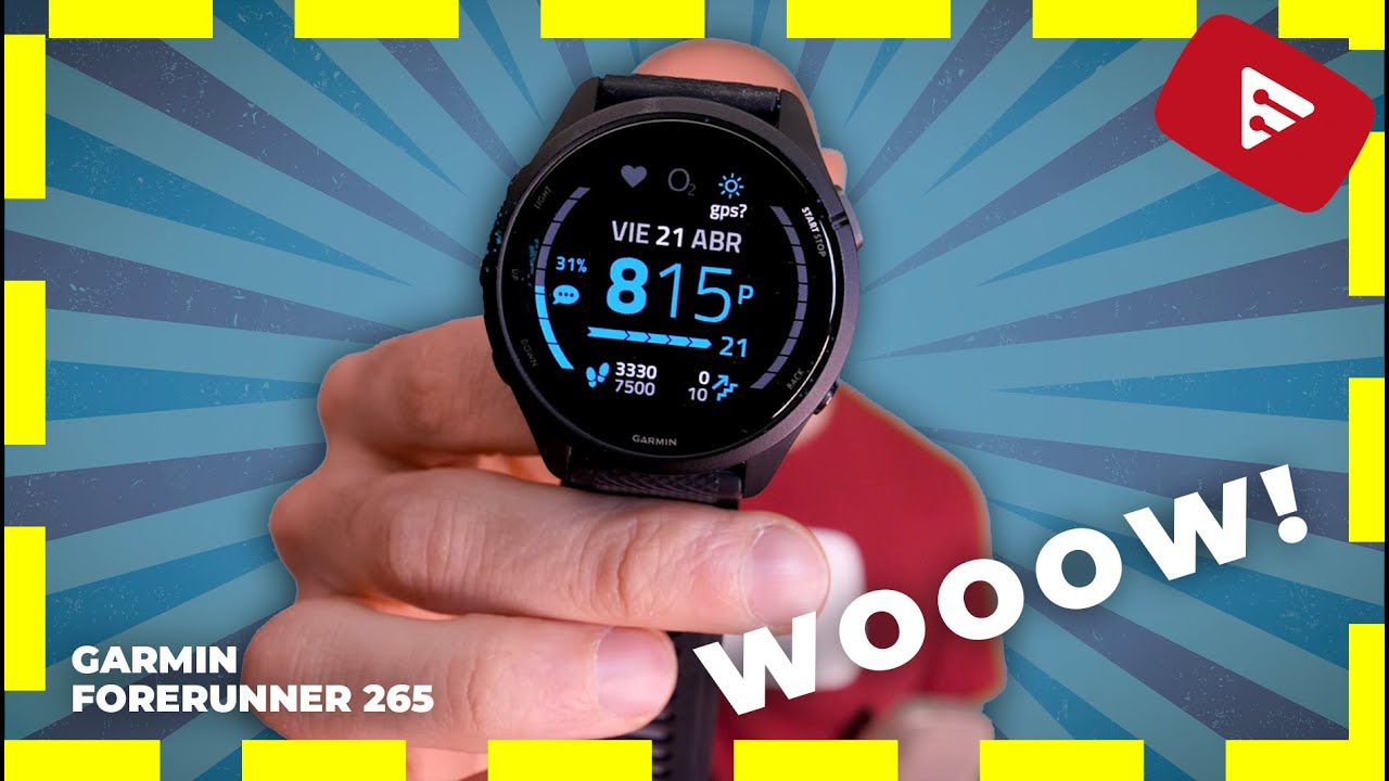 Garmin FORERUNNER 265 ⌚ Un ESCÁNDALO ‼️ [Full review en español] 