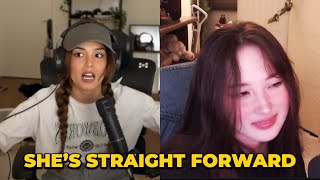 Valkyrae On Tinakitten Being Confrontational