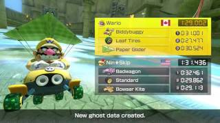 Mario Kart 8 Deluxe: beating all staff ghosts (200cc)