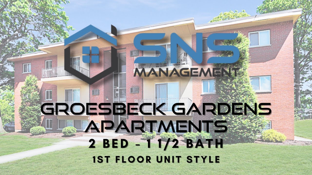 Groesbeck Gardens First Floor Unit Style YouTube