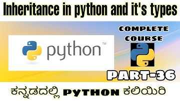[Kannada] Inheritance in python || Python complete course in Kannada || by script kiddie