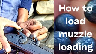 How To Load Muzzle Loading Gun Step By Step Muzzle Loading Load Kura.