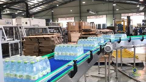 Sunswell 16000BPH 500ml Water Production Line Combiblock