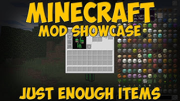 Minecraft Mod Showcase #1 - Just Enough Items