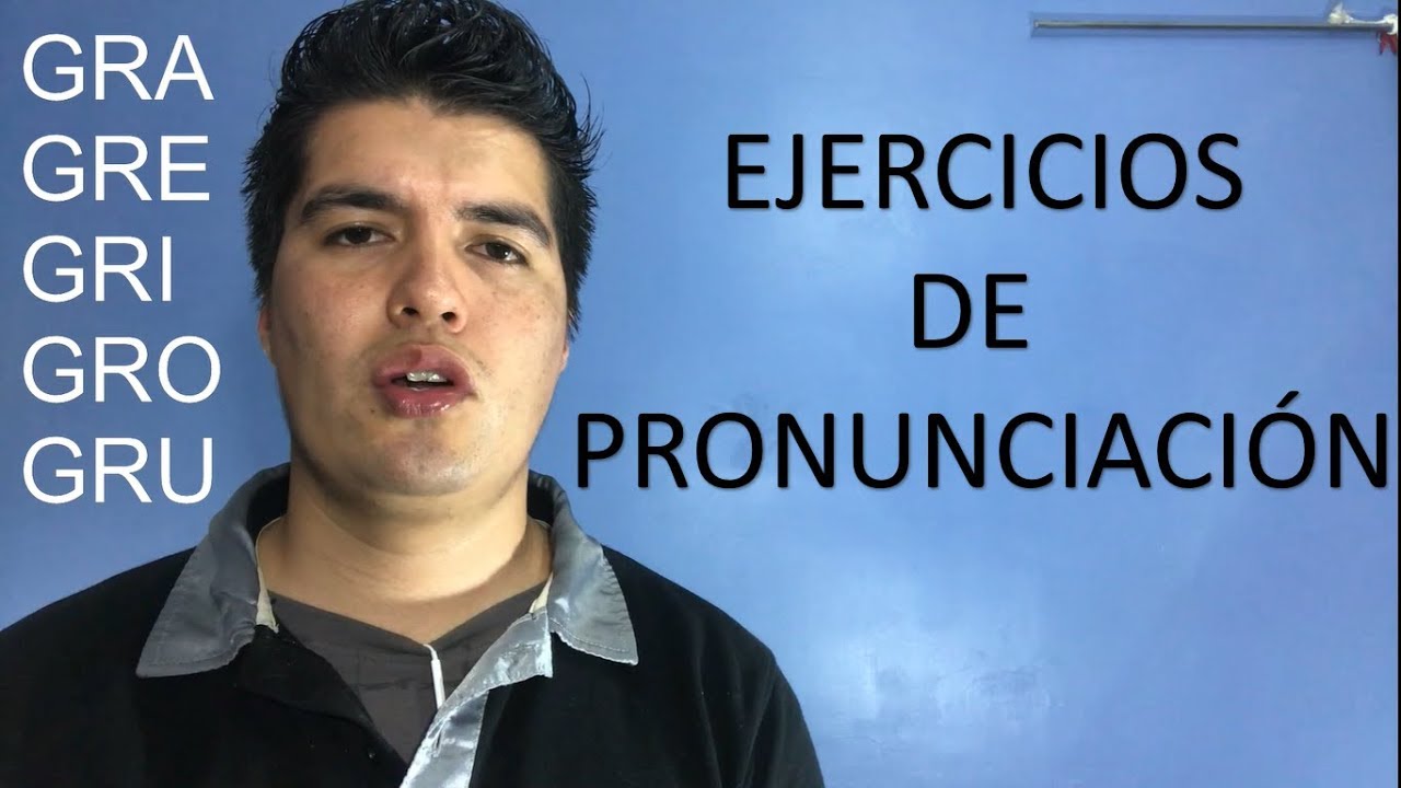Ejercicios de pronunciación. Silabas compuestas con GR KL KR PR PL TR TL confluence
