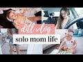 DAY IN THE LIFE OF A STAY AT HOME MOM 2019 | SOLO MOM LIFE | VISITING MY PARENTS