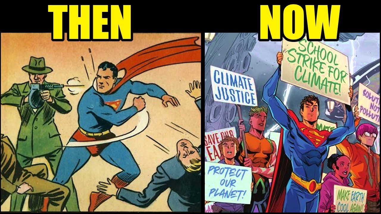 Why Modern Superheroes Suck - They Don't Fight Crime