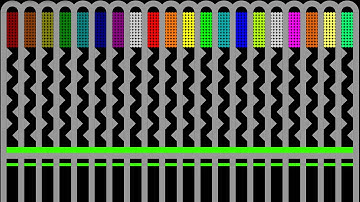 Mix and Separate 7 - The Team Marble Race ASRM in Algodoo