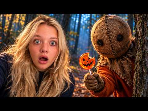The LEGEND of TRICK or TREAT Sam with Aubrey!