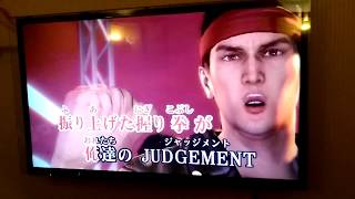 Yakuza 0 - Judgement - Kazuma Kiryu's Karaoke Song - JoySound