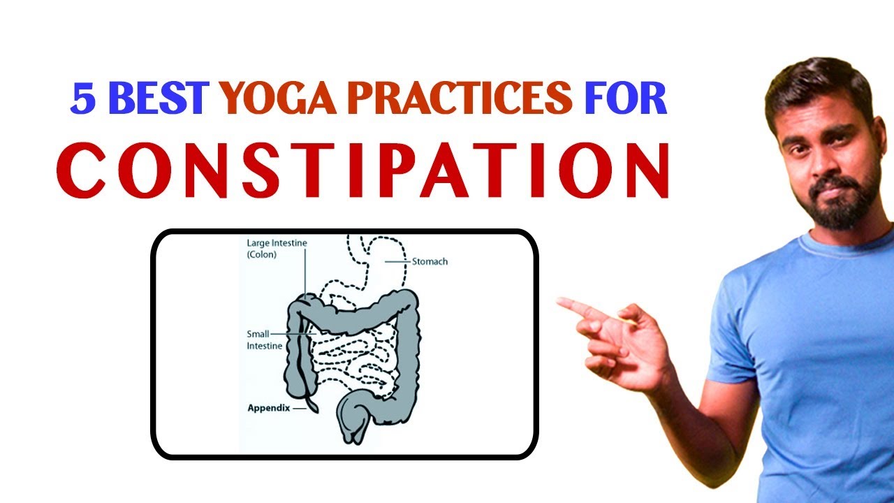 Yoga for CONSTIPATION and GAS Quick Relive in Constipation Triyogam