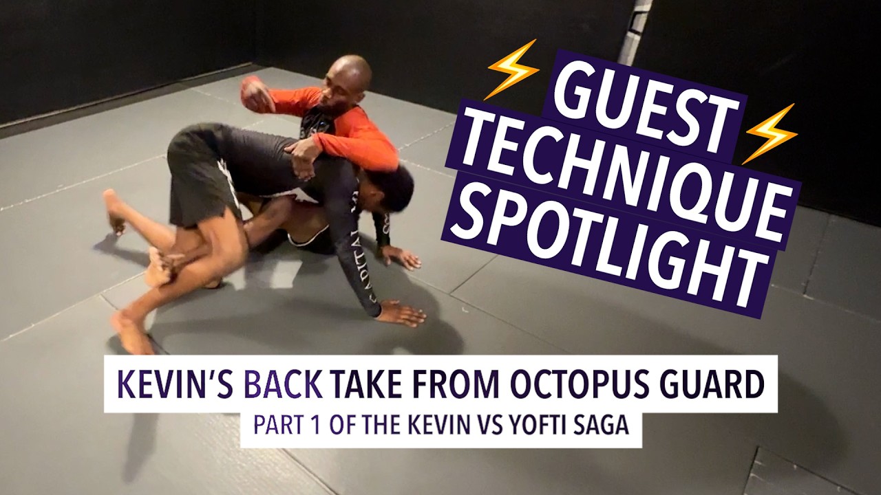 Kevin's Back Take from Octopus Guard ⚡️ Jiu Jitsu w/ Jen Z ⚡️ Guest ...