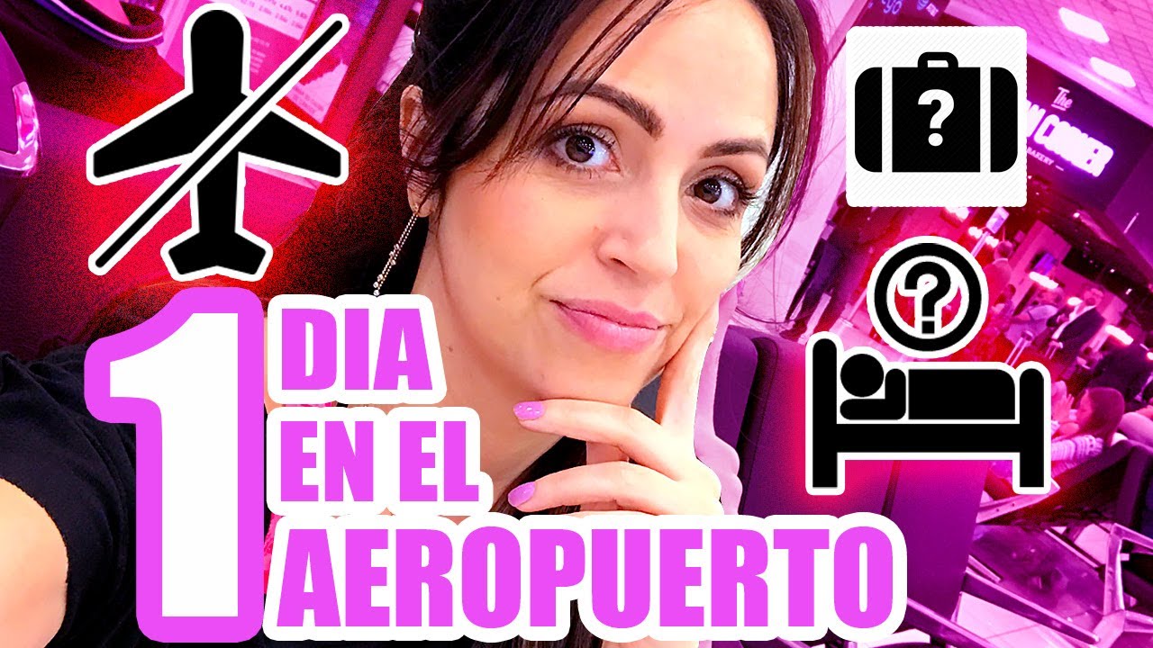 24 Horas en el Aeropuerto de México - Cómo Es?! SandraCiresArt