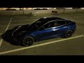 Drone view of Tesla Light Show - Tesla Holiday Software Update 2021.44.25.2