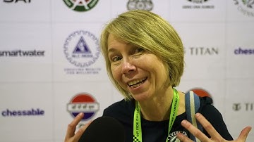 Interview with GM Pia Cramling (Sweden) | 44th Chess Olympiad, Round 6 |