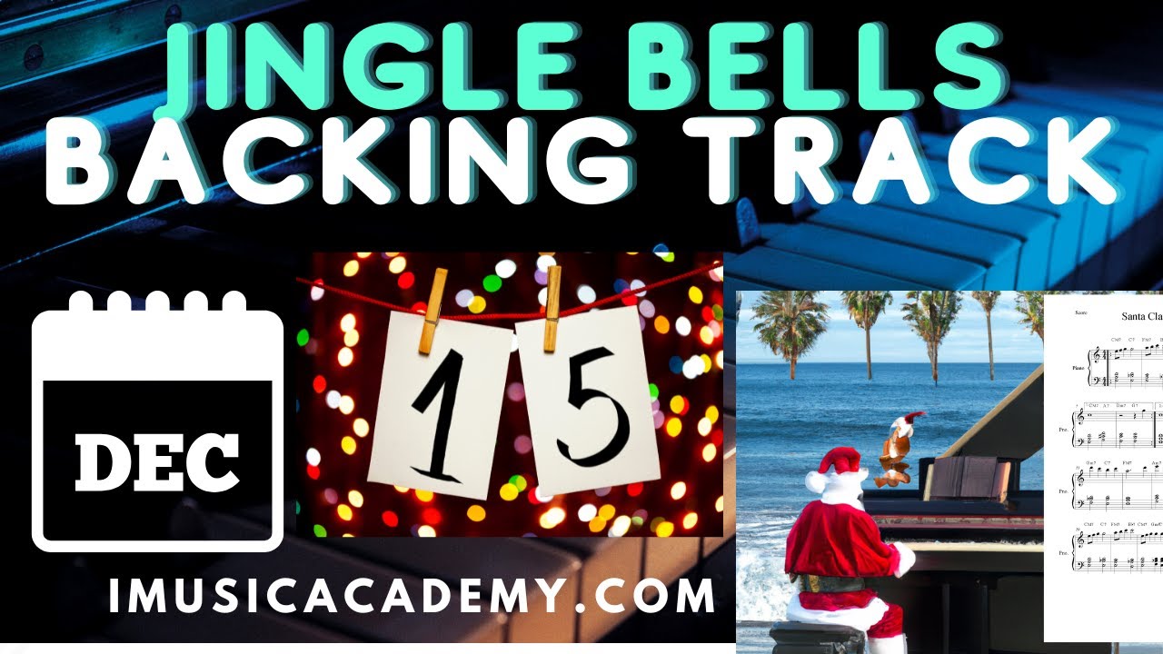 Jingle Bells Jazz Playalong and Trio PDF below YouTube