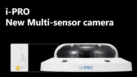 i-PRO New Multi sensor camera Concept video