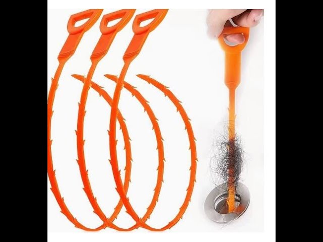 Instant Power Drain Snake Hair Clog Remover Tool