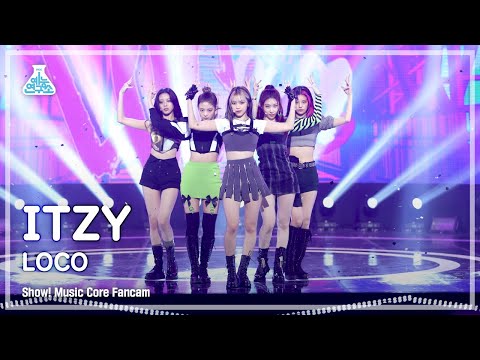 [예능연구소 4K] 있지 직캠 'LOCO' (ITZY FanCam) @Show!MusicCore 211002