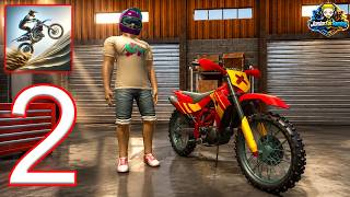 Stunt Bike Extreme - Gameplay Walkthrough Part 1 - Tutorial Level 9-14 Ios,Android