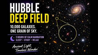 Deep Sleep in the Hubble Deep Field | 2 Hours of Calm Space screenshot 5