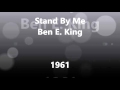 Ben E King Stand By Me Lyrics