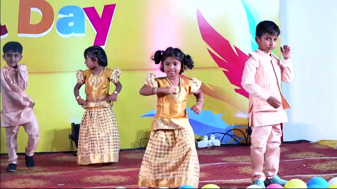 ANNUAL DAY 2023-2024 BATCH DANCE BY Jr.KG KIDS | 