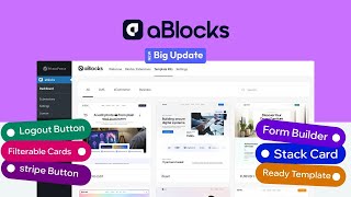 Celebrity Big Release! What's New in aBlocks  Form Builder, Stacked Card, Stripe Button & More! Profile