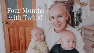 4 Months with Twins | Twin Life Update