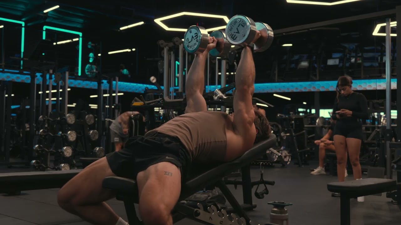 Chest Tri-Set: Hex Press + Fly + Dumbbell Press for INSANE Chest Growth 