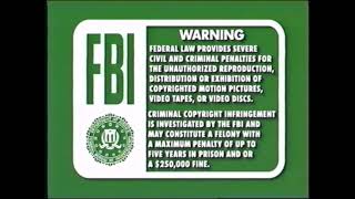 Green Fbi Warning Screens 1997-2000