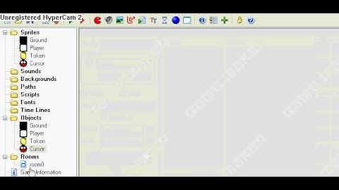 Game Maker Tut. Changing the Cursor
