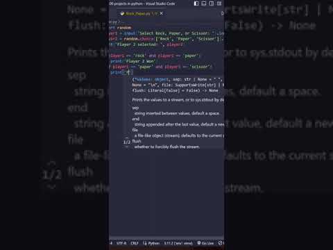 Python mini project