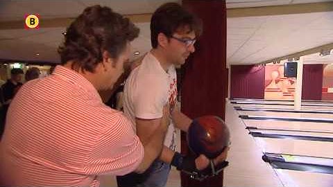 De Amerikaanse bowlingprofessional Brian Voss was in Veghel.