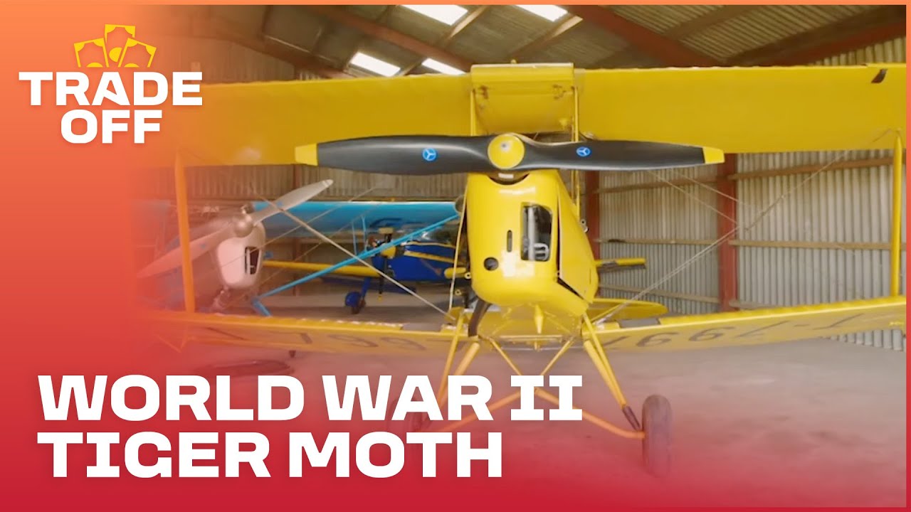 World War II Tiger Moth Biplane for £70,000!! | Luxury Pawn Shop Full Episode | Trade Off